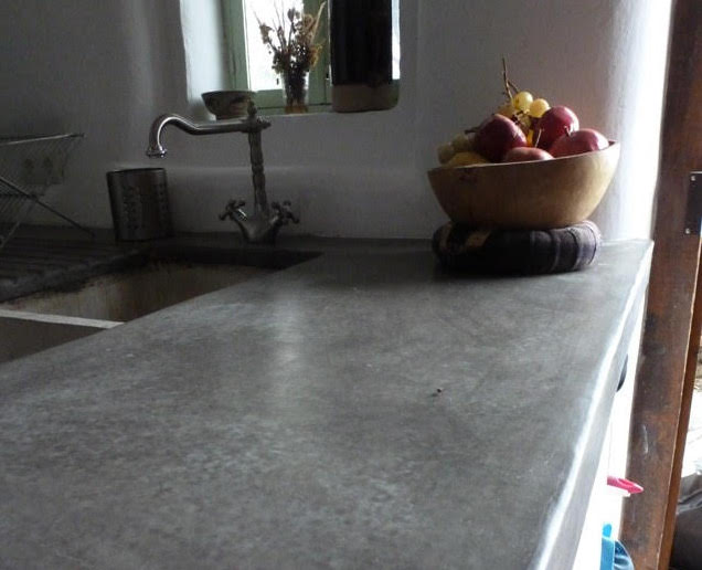 Earthen all natural countertops are cheap and can be done yourself